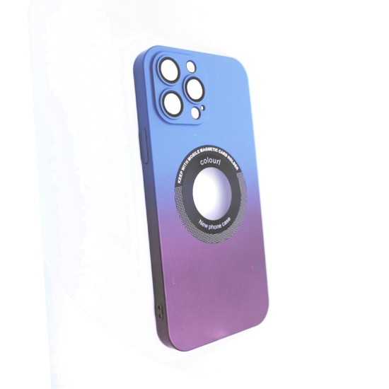 Magnetic Case with Camera Lens for Apple iPhone 14 Pro Max Blue Magnetic Case with Camera Lens for Apple iPhone 14 Pro Max Blue